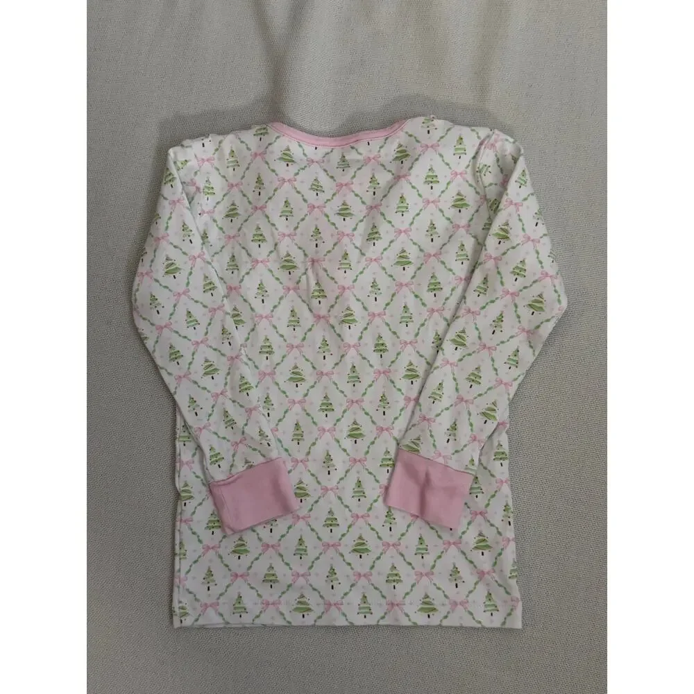 Baby Loren Pima Cotton Christmas Pajamas size 6